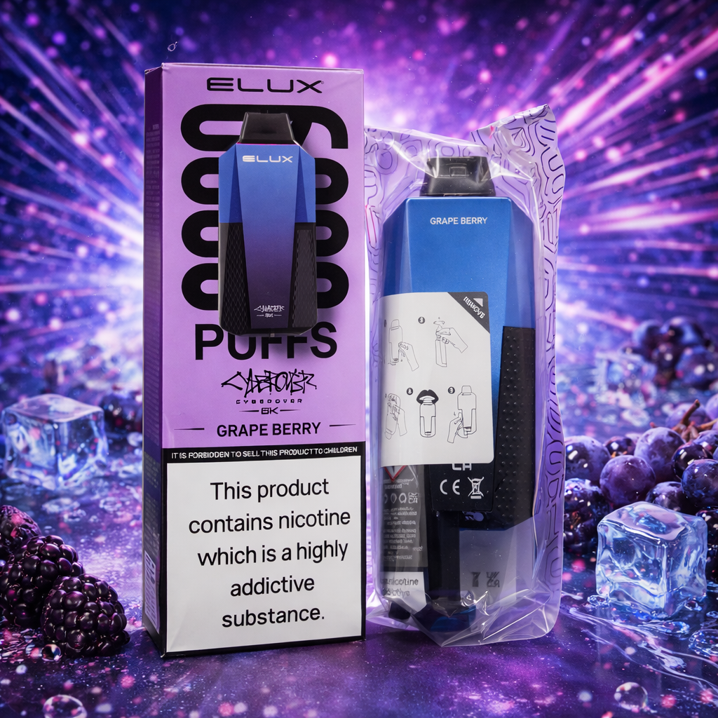 Elux 6000 Puffs Disposable - MrVapora.pk