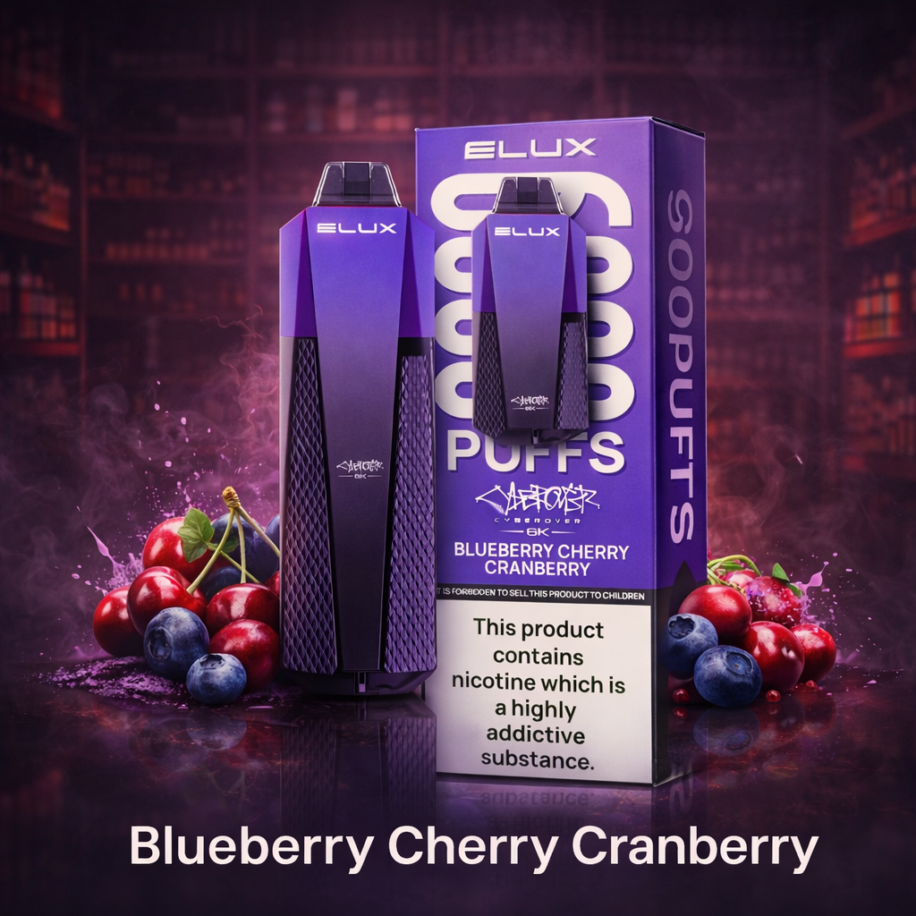 Elux 6000 Puffs Disposable - MrVapora.pk