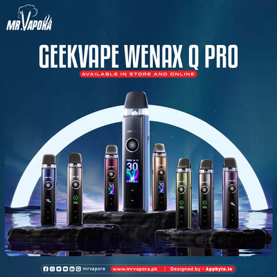 GEEK VAPE WENAX Q PRO POD KIT 30W - MrVapora.pk