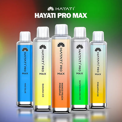 HAYATI PRO MAX 4000 PUFFS AT BEST PRICE - MrVapora.pk