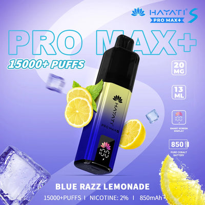 HAYATI PRO MAX S+ 15000 PUFFS DISPOSABLE - MrVapora.pk