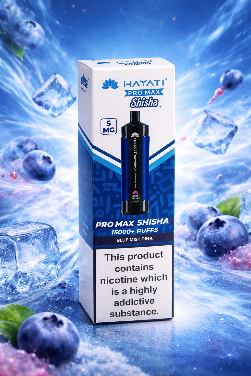 HAYATI PRO MAX SHISHA 15000 PUFFS - MrVapora.pk