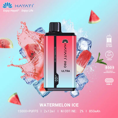 HAYATI PRO ULTRA 15000 PUFFS - MrVapora.pk