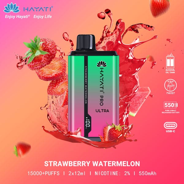 HAYATI PRO ULTRA 15000 PUFFS - MrVapora.pk