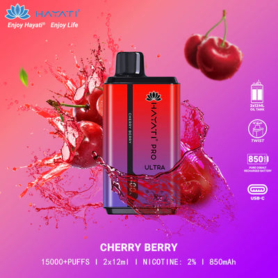 HAYATI PRO ULTRA 15000 PUFFS - MrVapora.pk
