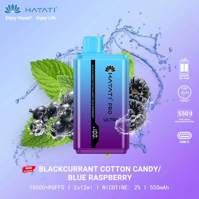 HAYATI PRO ULTRA 15000 PUFFS - MrVapora.pk