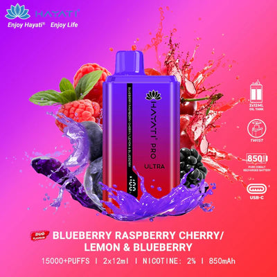 HAYATI PRO ULTRA 15000 PUFFS - MrVapora.pk