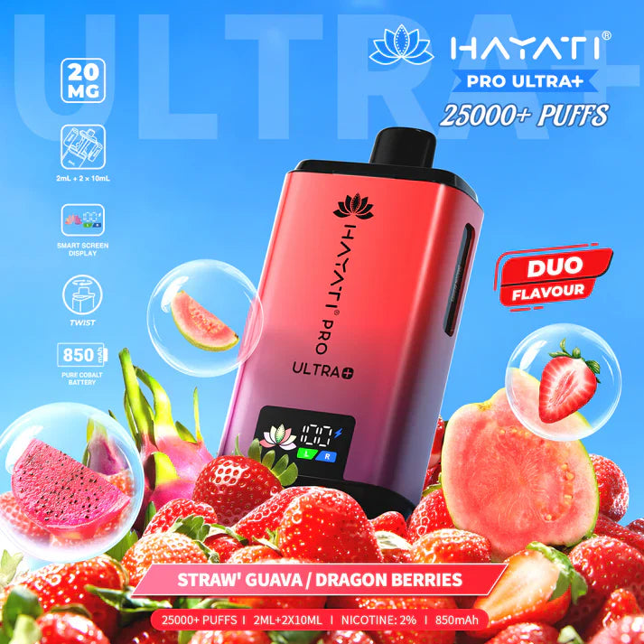 HAYATI PRO ULTRA+ 25000 Puffs - MrVapora.pk