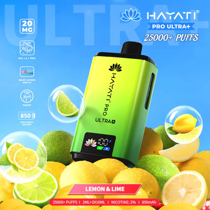 HAYATI PRO ULTRA+ 25000 Puffs - MrVapora.pk