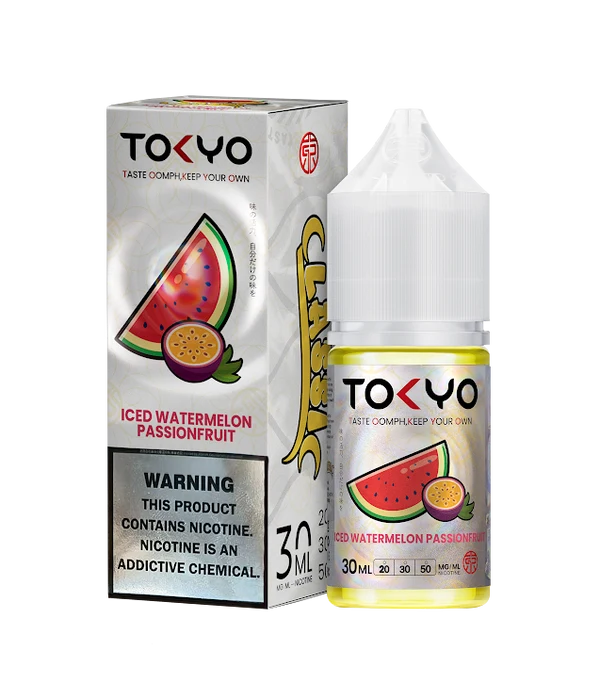 ICED WATERMELON PASSIONFRUIT 30ML- TOKYO CLASSIC SERIES - MrVapora.pk
