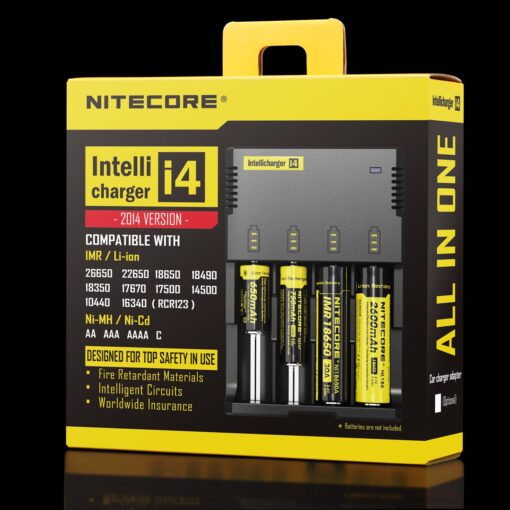INTELLICHARGER NEW I4 – Advanced Charger for Smart Battery Coils - MrVapora.pk