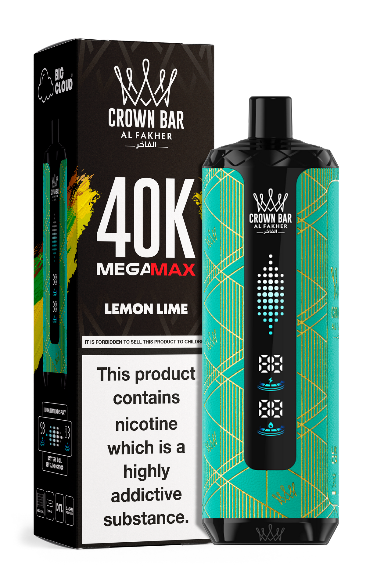 AL FAKHER MEGA MAX 40K CROWN BAR 6MG