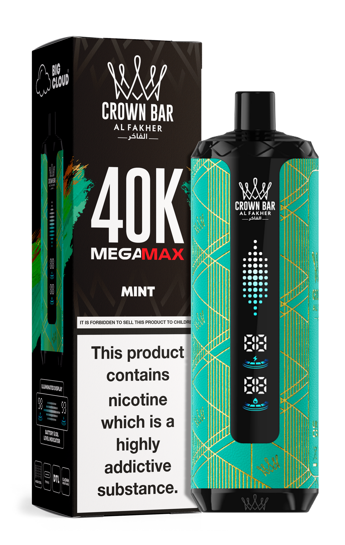 AL FAKHER MEGA MAX 40K CROWN BAR 6MG