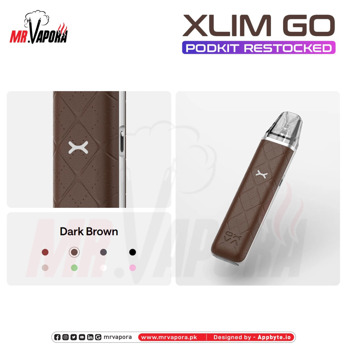 OXVA  XLIM GO POD KIT 30W - MrVapora.pk