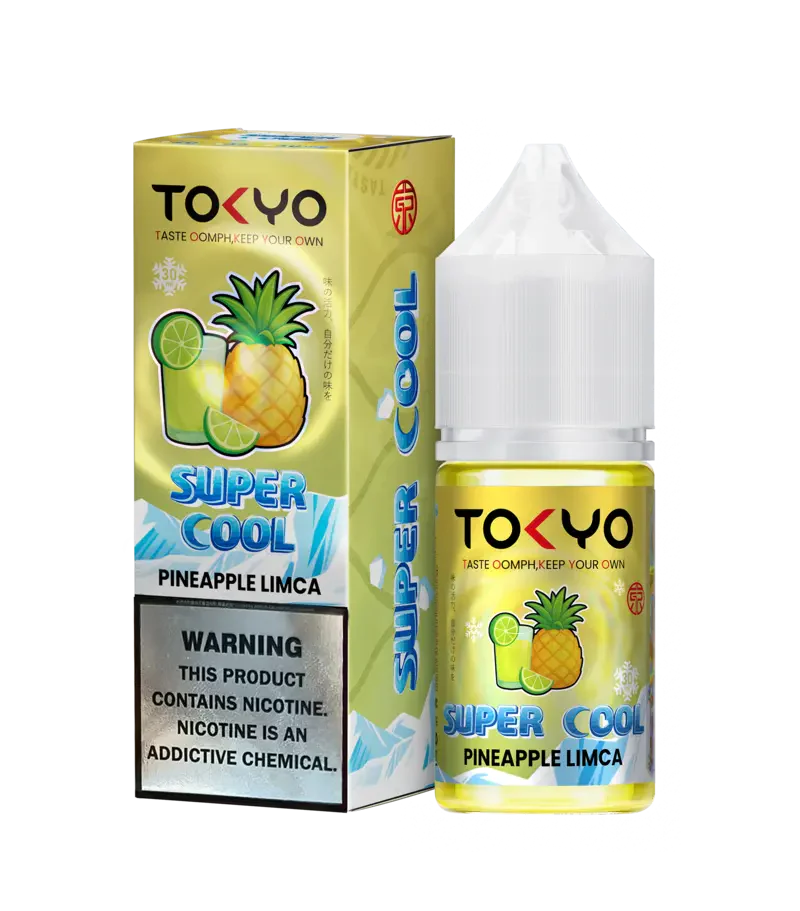 PINEAPPLE LIMCA ICE 30ML- TOKYO SUPER COOL - MrVapora.pk