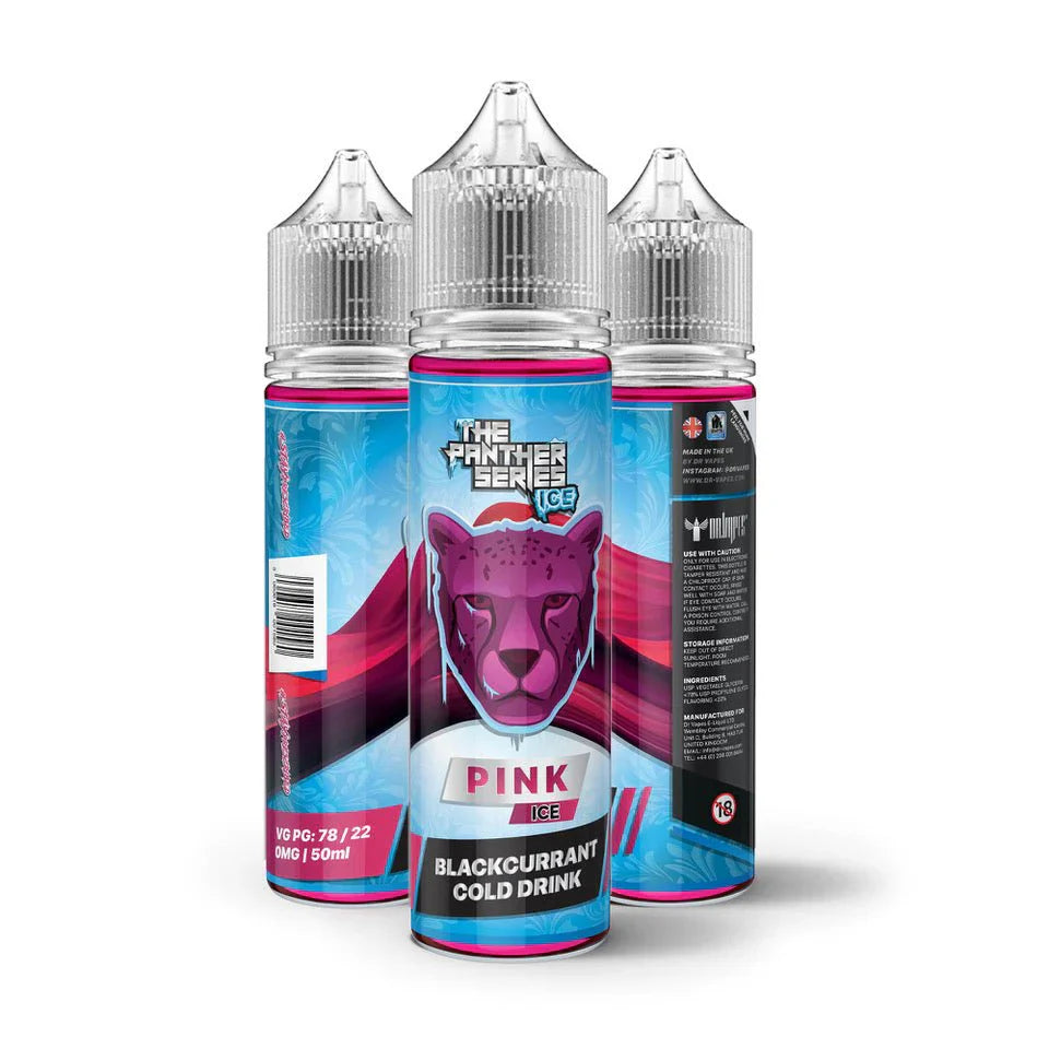 PINK PANTHER ICE 60ML- DR VAPES PINK SERIES - MrVapora.pk