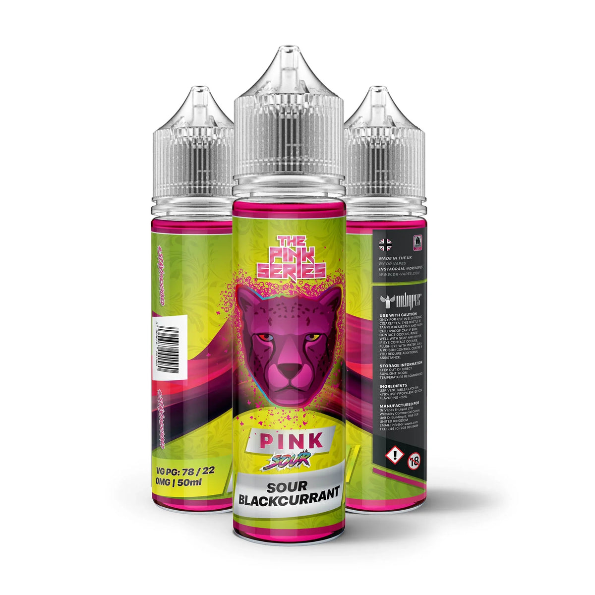 PINK PANTHER SOUR 60ML- DR VAPES PINK SERIES - MrVapora.pk