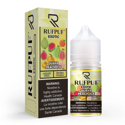 RUFPUF GUAVA PEACH ICE SALTNIC 30ML - MrVapora.pk