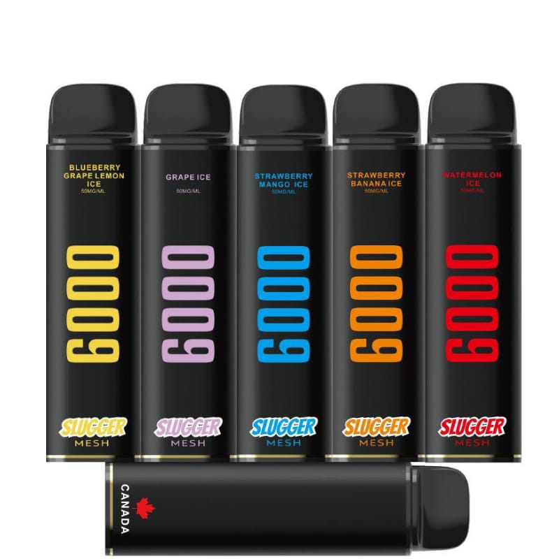 SLUGGER DISPOSABLE 20MG 6000 PUFFS - MrVapora.pk