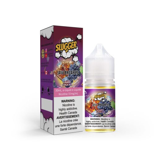 Slugger Jaw Breaker Series Grape Cola Ice – 30ml Nic Salt - MrVapora.pk
