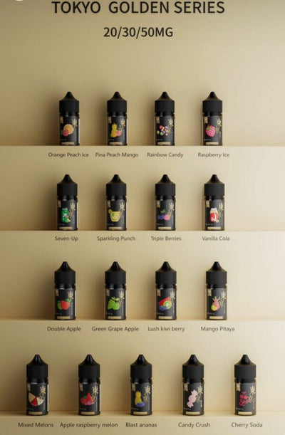 TOKYO GOLDEN SERIES 30ML - MrVapora.pk