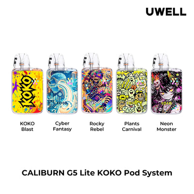 UWELL CALIBURN G5 LITE KOKO POD KIT - MrVapora.pk