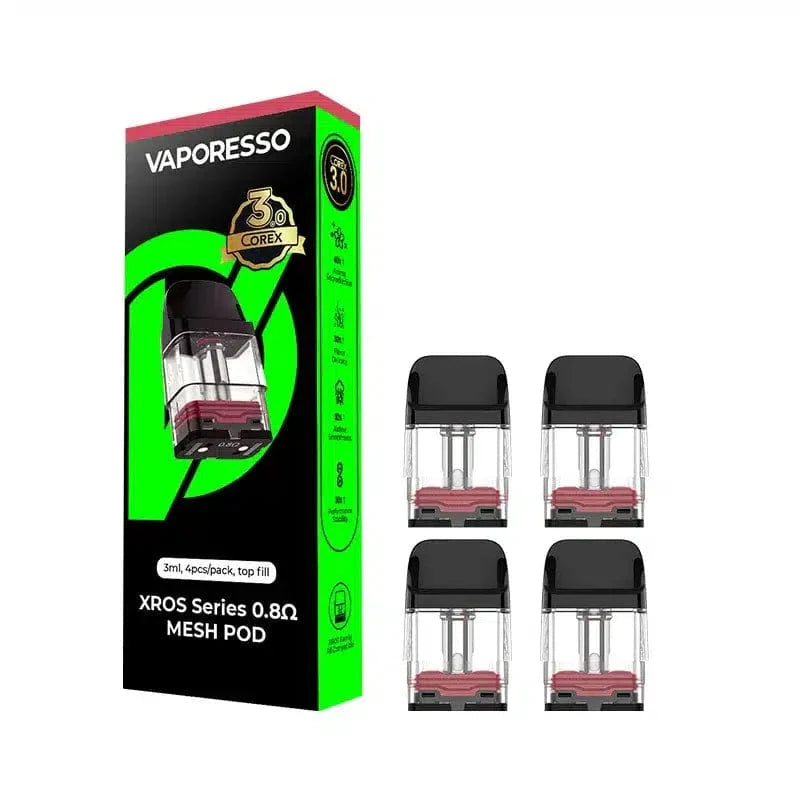 VAPORESSO - XROS SERIES 0.8 MESH POD 3ML - MrVapora.pk