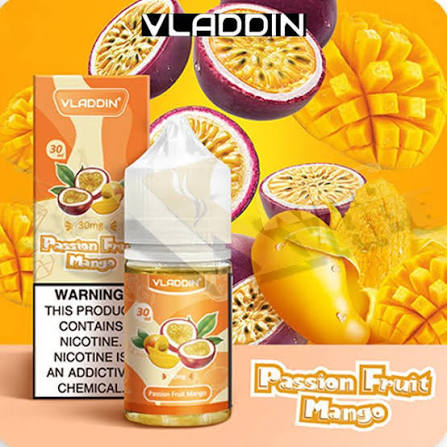 VLADDIN - PASSIONFRUIT MANGO  50MG 30ML - MrVapora.pk
