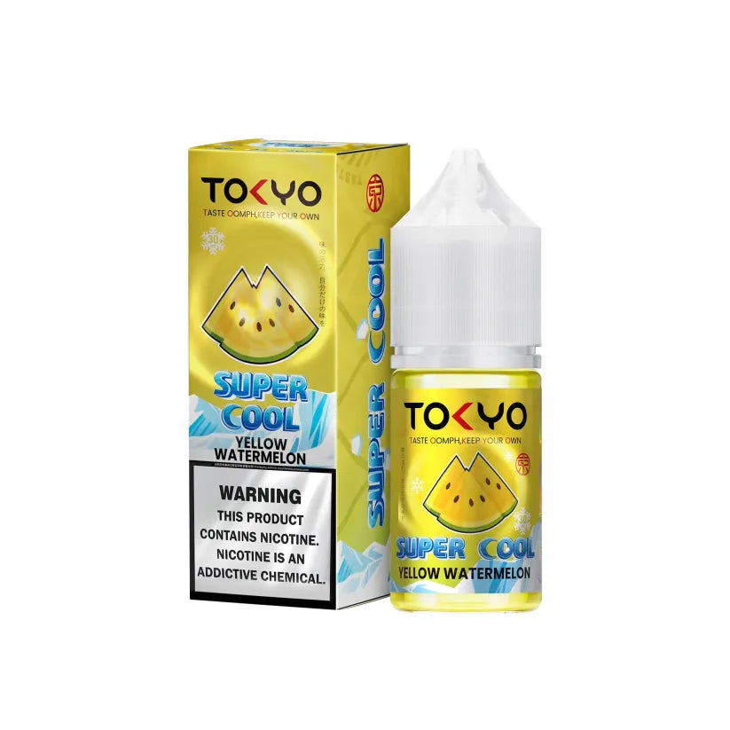 YELLOW WATERMELON ICE 30ML - TOKYO SUPER COOL - MrVapora.pk